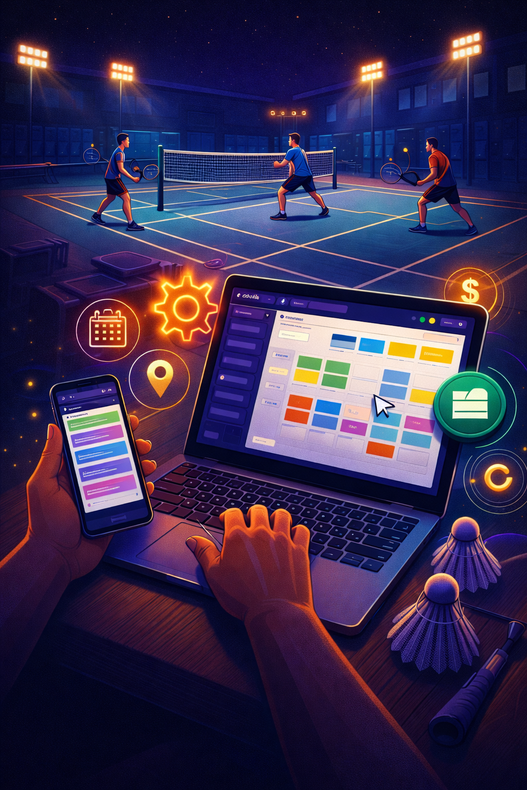 Badminton Court Booking