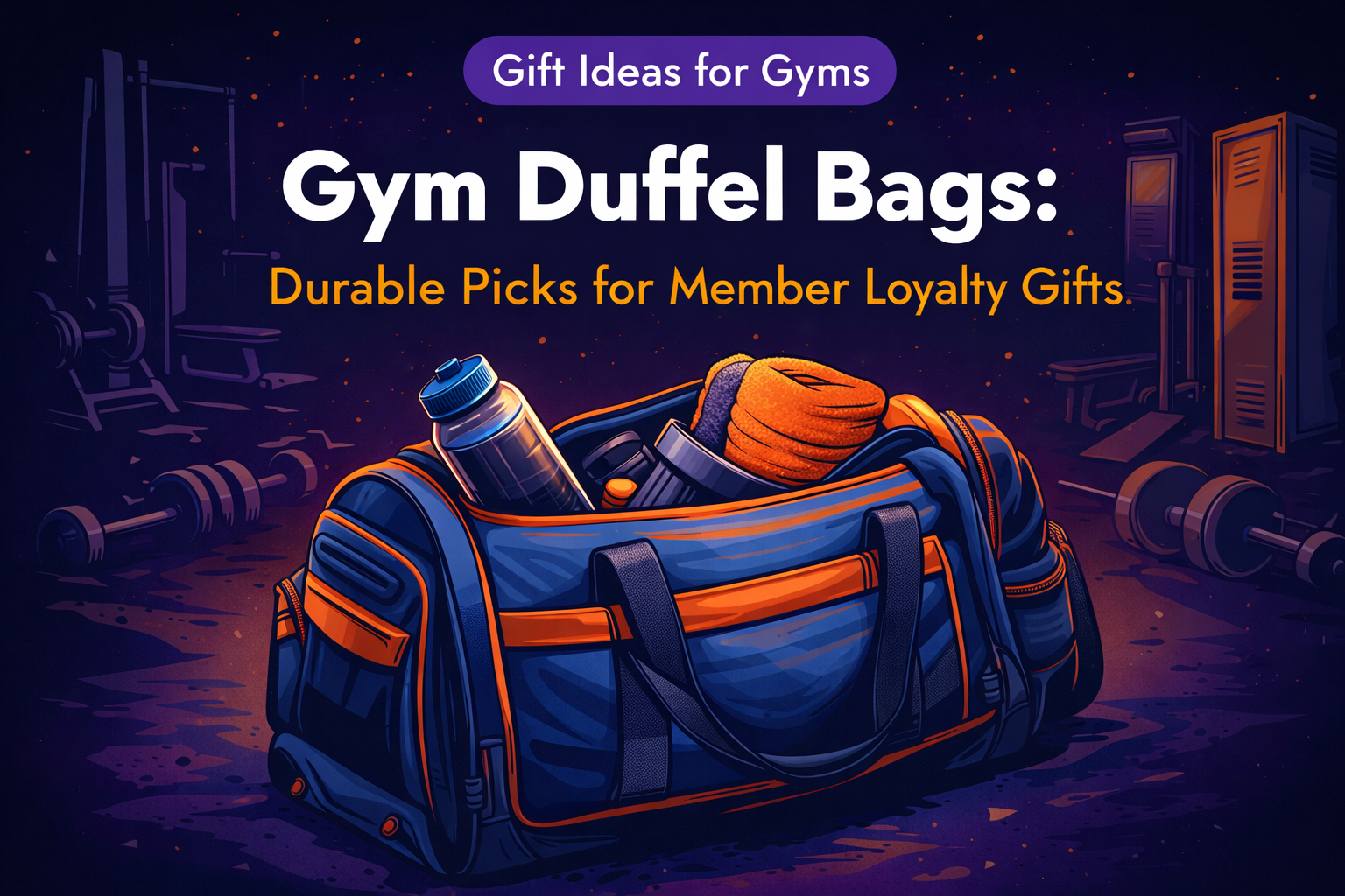 Gym Duffel Bags: Durable Picks for Member Loyalty Gifts
